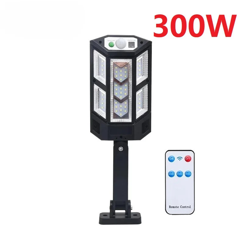 projecteur led solaire extérieur gris moderne capteur mouvement ip65 600w 10mètres