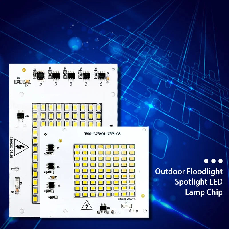 lampe led diy matrice smd 2835 blanc froid chaud modernes 220v 10w 20w 30w