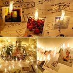 Guirlande lumineuse RVB pour photos murales