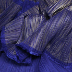 ruban plissé polyester moderne couture décoration bricolage tissu décoratif couleur unie chic