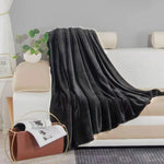 couverture violet douce velours moderne 100 polyester cachemire hiver 130x150cm fixations