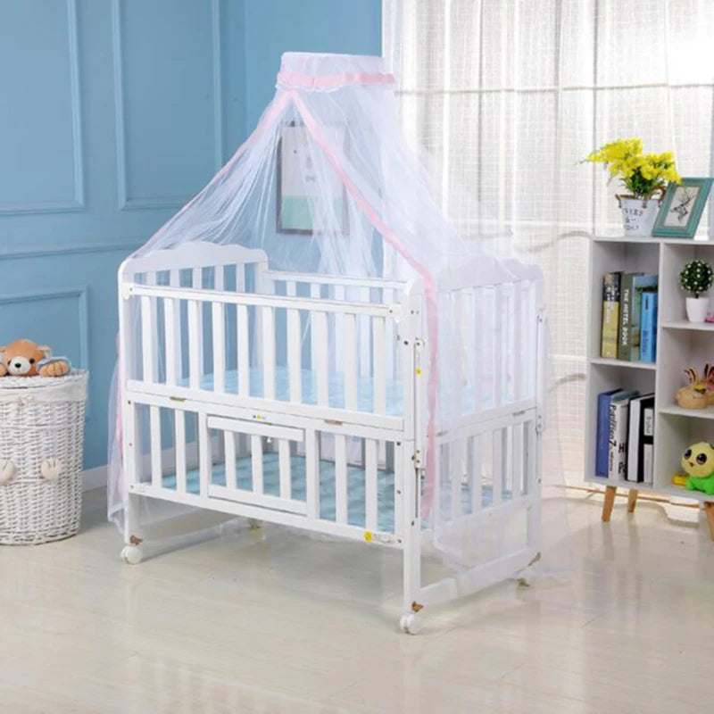 moustiquaire bébé transparente nuages jaunes dôme suspendu moderne blanc oreillettes literie