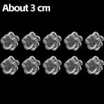 boîtes rangement transparentes coeur couvercle pression conteneurs organisateurs bijoux bonbons mini boîte 100pcs 10pcs