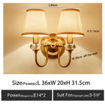 lampes murales classiques or abat jours blanc crème vintage élégant chambre coucher salle manger