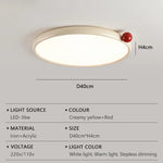 lampe led moderne boules decoratives blanc marron rouge brillant 2000 82000lm