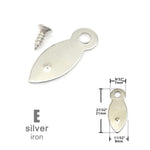 clips métalliques vis clips argent doré moderne fonctionnels fixations vis rond métal