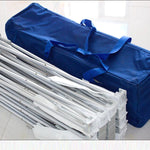 présentoir mural blanc structure aluminium pliable moderne 230x230cm événements anniversaires fêtes baptêmes