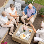 Housse de coussin de jardin dans différentes couleurs vives