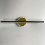 lampe murale led moderne or noir 40 60 cm mur vis fixe éclairage chambre