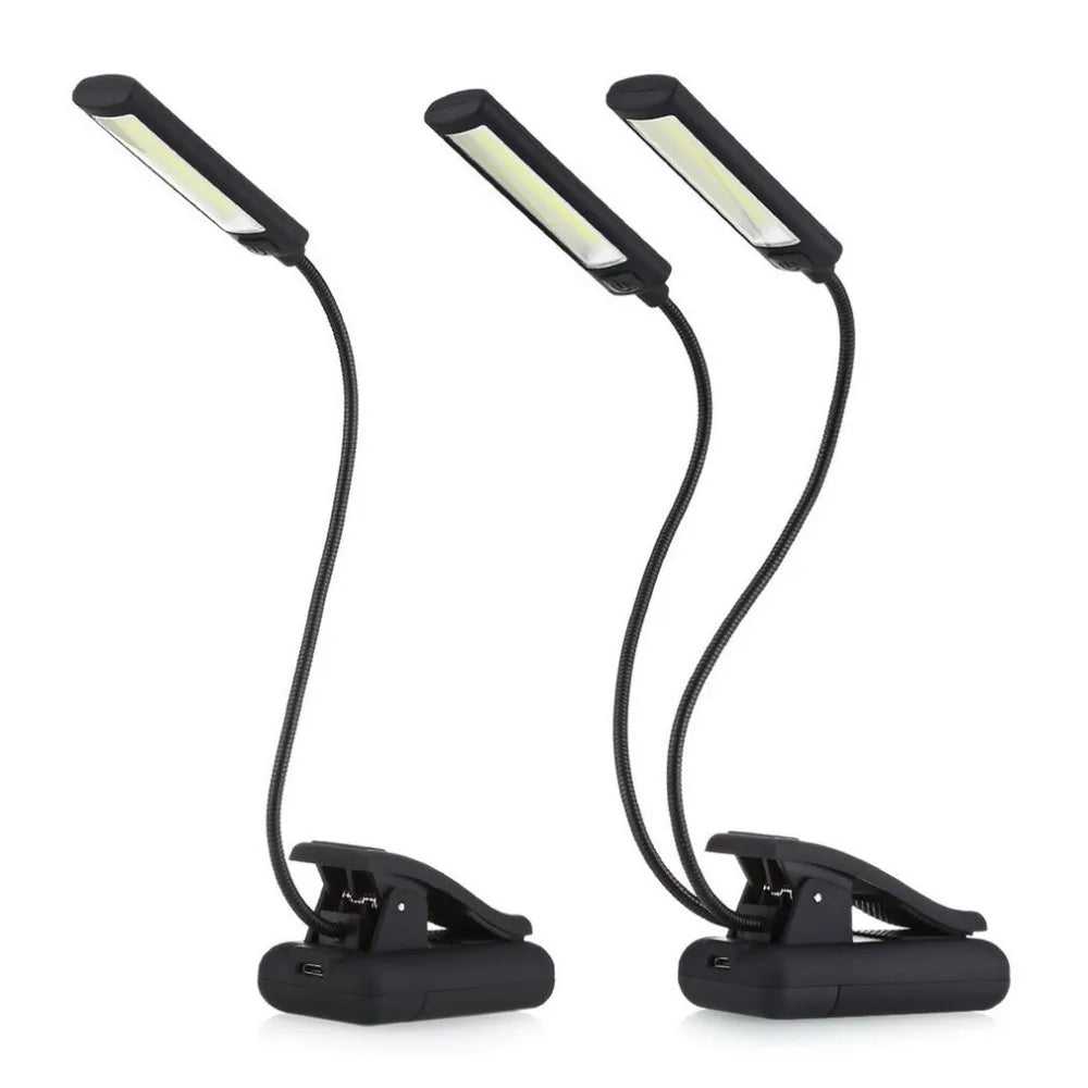 lampe lecture led clipable pince noire double projecteur moderne recharge usb chambre