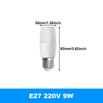 ampoules led e27 blanc chaud lumiere moderne minimaliste 6500k 3000k 38w 28w 18w 9w