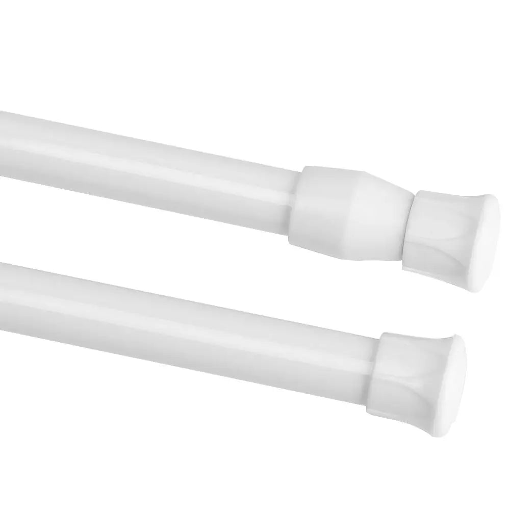 tige rideau extensible blanc moderne respectueux environnement eyelets adaptable douche