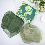 serviettes bain nylon vert olive noir maille fine absorbantes traditionnelles