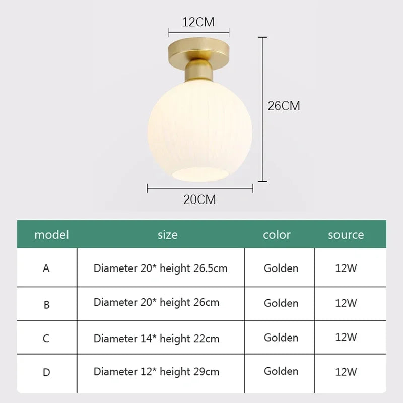 lampe moderne doré strié vis fixée base métallique haute certification sécurité