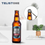 outil multifonction ouvre bouteille tire bouchon decapsuleur pince metallique argenté utilitaire minimaliste