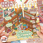 livre stickers miniatures magasins multicolore dessin animé adhésifs collection décompression amusants CREATiVE