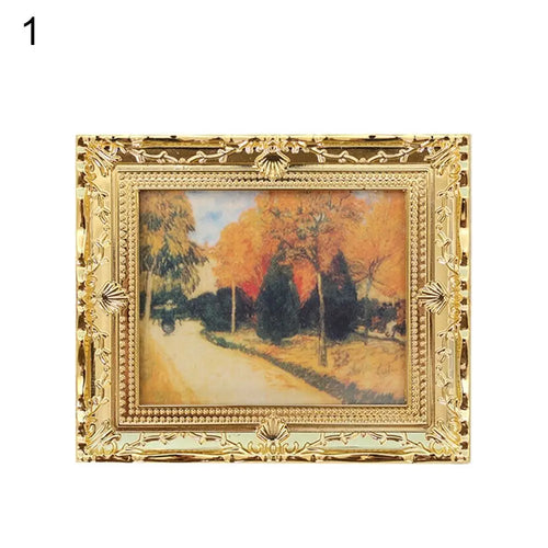 cadres photo baroques dorés ornements floraux rectangle rétro décoration maison vintage adultes unisexe