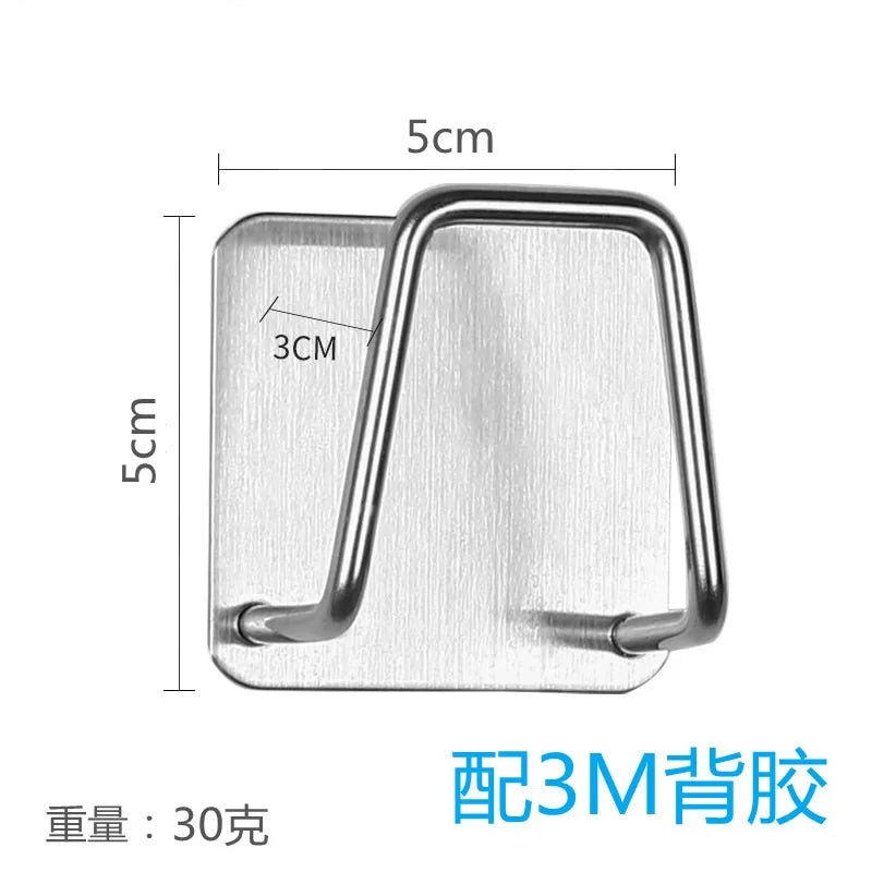 supports cuisine acier inoxydable porte planches découpe couteaux couvercle poêle rangement ustensiles muraux transparents