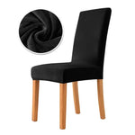 housse chaise velours polyester moderne camel opaque simple mariage banquet chaise plage fauteuil
