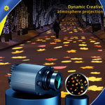 projecteur lumiere dynamique multicolore fleurs modernesextérieur éclairage esthétique économie energie flux lumineux haute qualité
