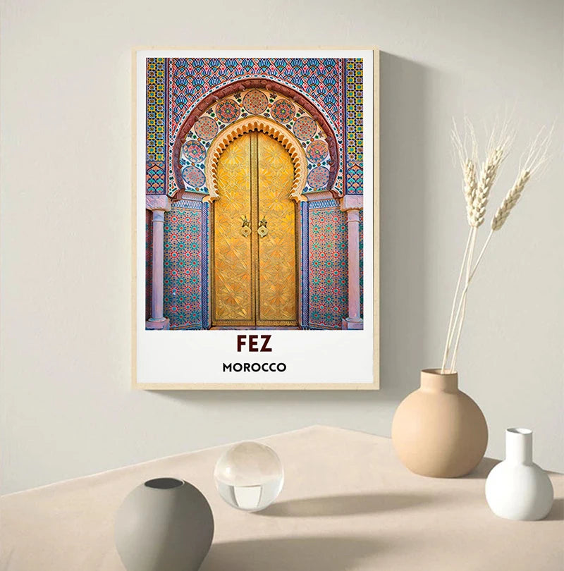 Décoration murale marocaine sans cadre