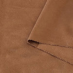 tissu suède double face polyester housse canapé sac couture diy grande largeur uni