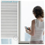 supports rideaux blancs vis ronds lisses modernes accessoires stores volets roulants fixations opaques ventanaux