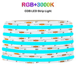 ruban led cob blanc flexible adhésif moderne 12v 24v 768leds/m 50000h