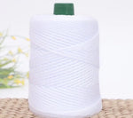 corde coton tressée 3mm fil tissé décoratif couture artisanat accessoires faits main