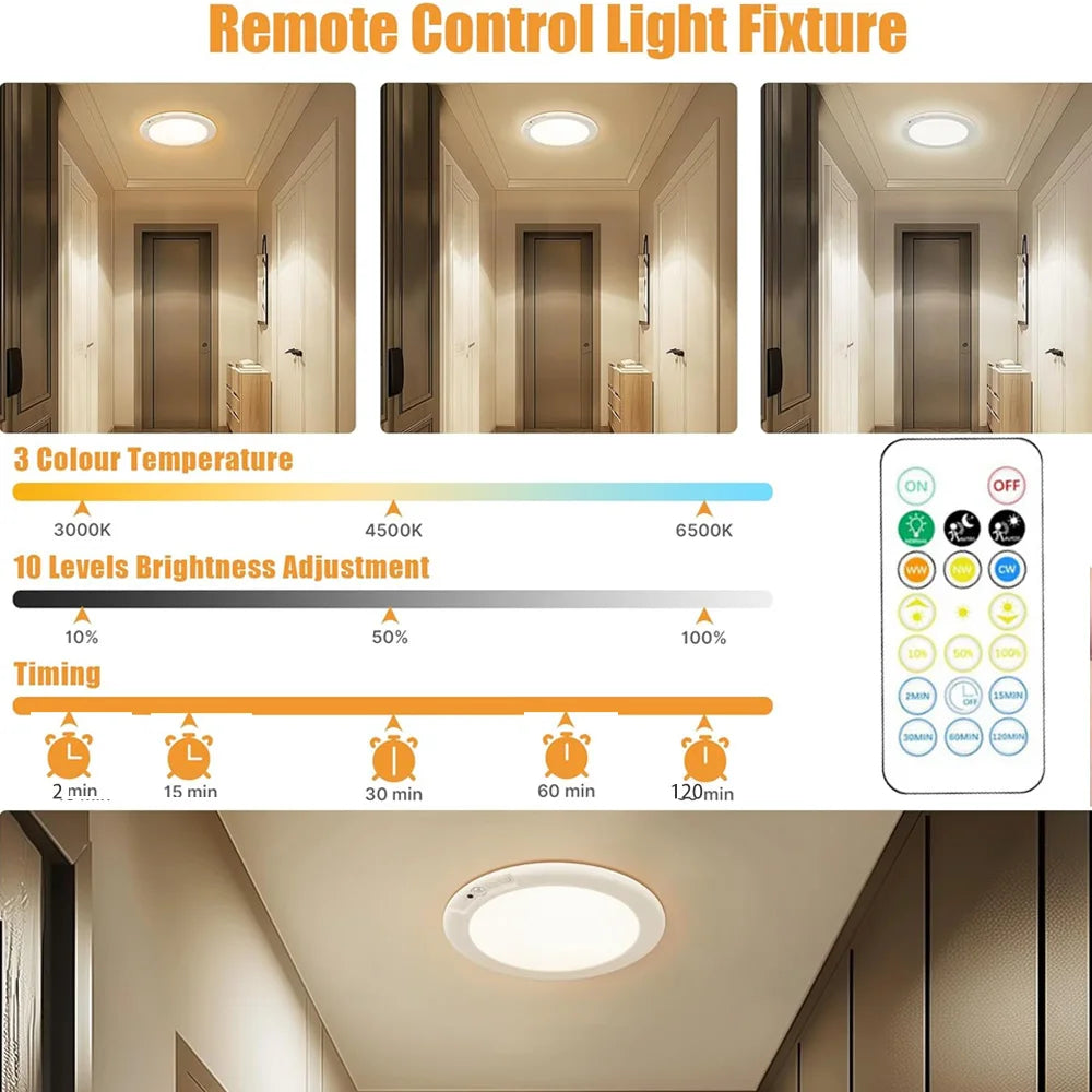 lampe led rechargeable détecteur mouvement couleurs ajustable télécommande moderne autonomie longue