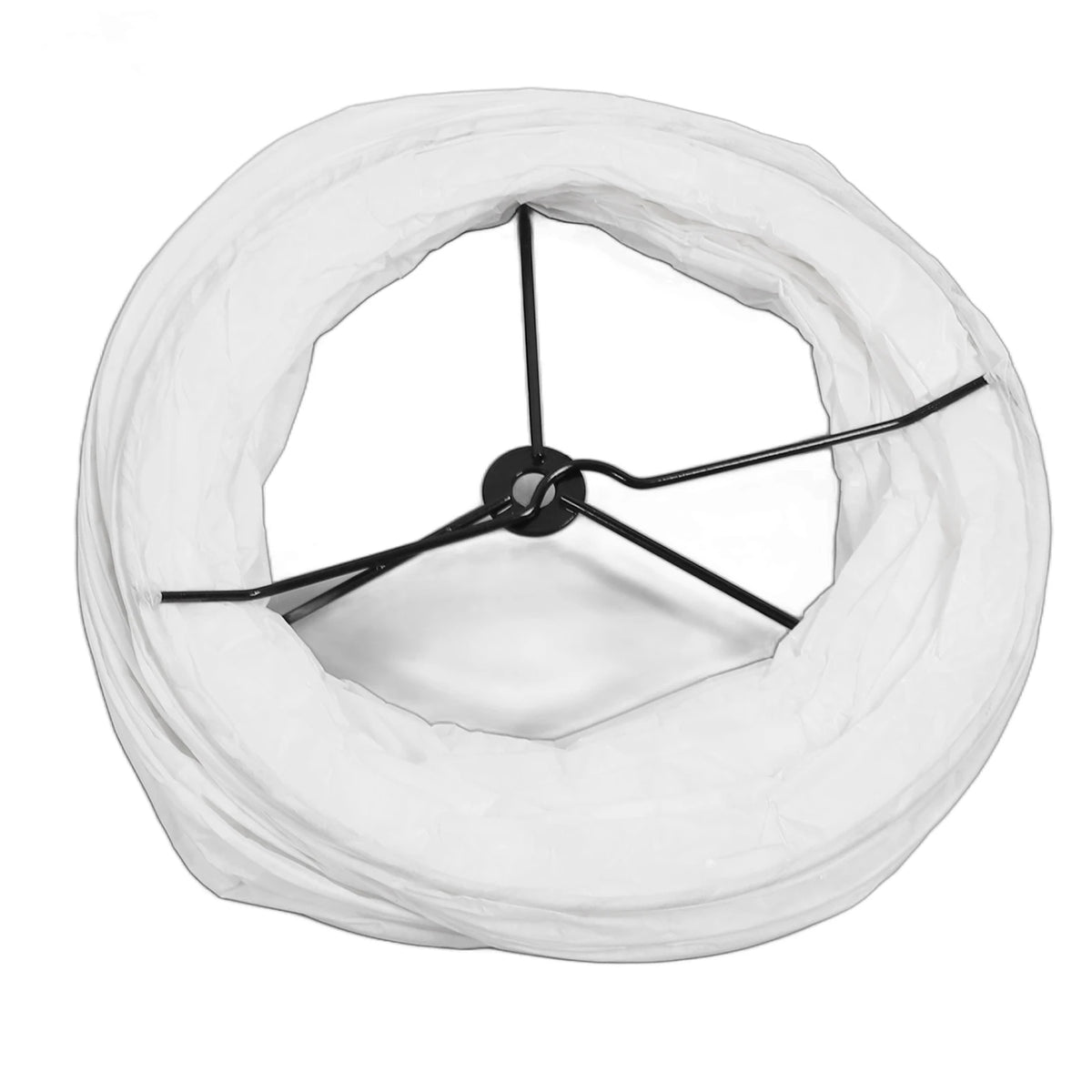 abat jour moderne blanc rayures horizontales opacité fer salon chambre coucher