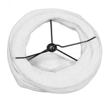 abat jour moderne blanc rayures horizontales opacité fer salon chambre coucher