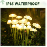 lumière solaire extérieure moderne forme champignon multicolore clips semi transparentes verte bleue rose