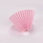 abat jour plissé moderne blanc rose vert pliable opaque salon chambre