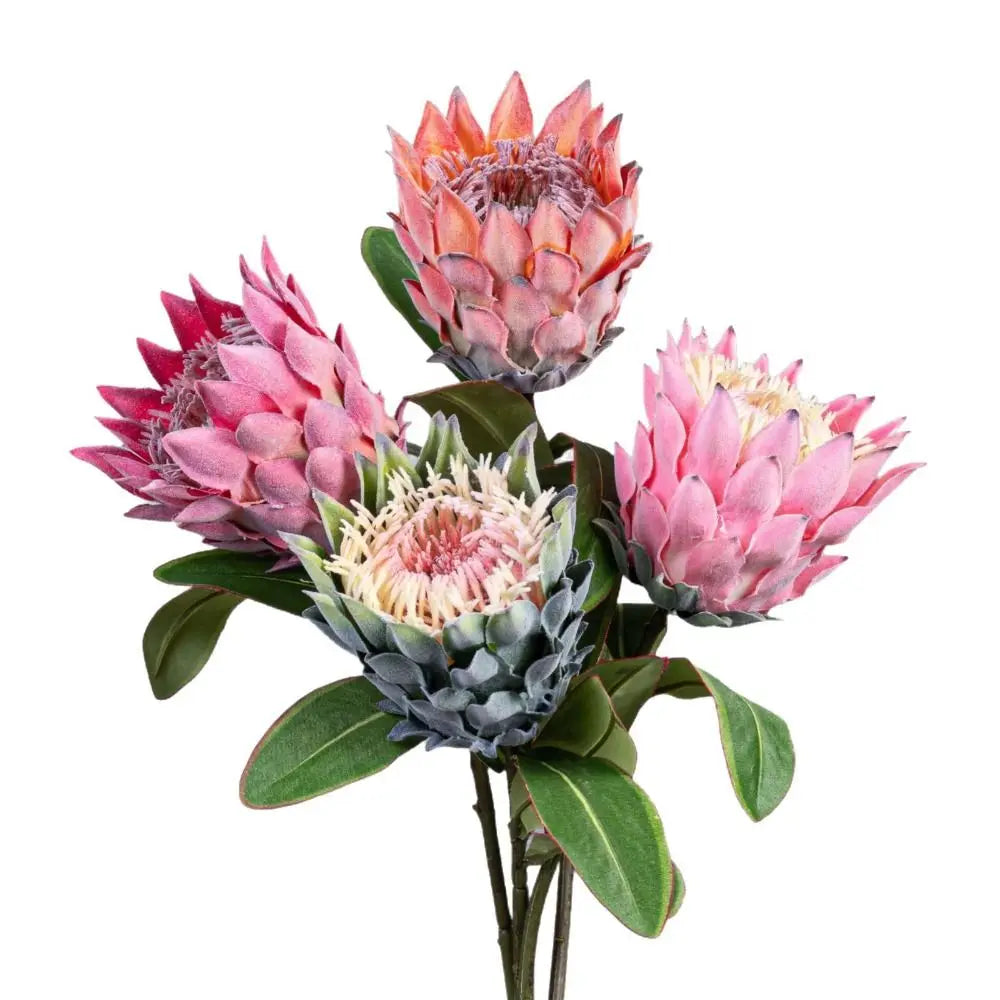 bouquet fleurs artificielles chrysanthèmes blanc rose vert décoration intérieure anniversaire baby shower