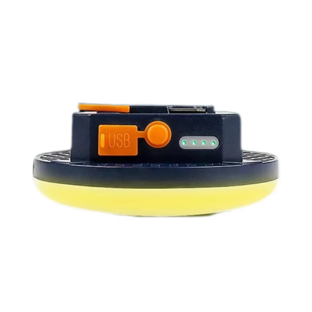 lampe led rechargeable bleu vert jaune moderne pratique clips usb type