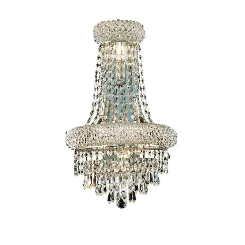 lustre doré cristal classique brillantes murale led 2000 82000 lumens