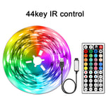ruban led multicolore rayures moderne télécommande chargeur usb adhésif 10m 15m 20m