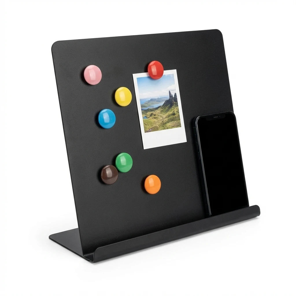tableau noir support aimants clips moderne organisation école affiches transparentes