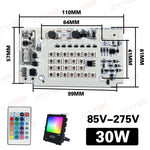 projecteur extérieur led 5050 blanc haute luminosité 10w 20w 50w 100w