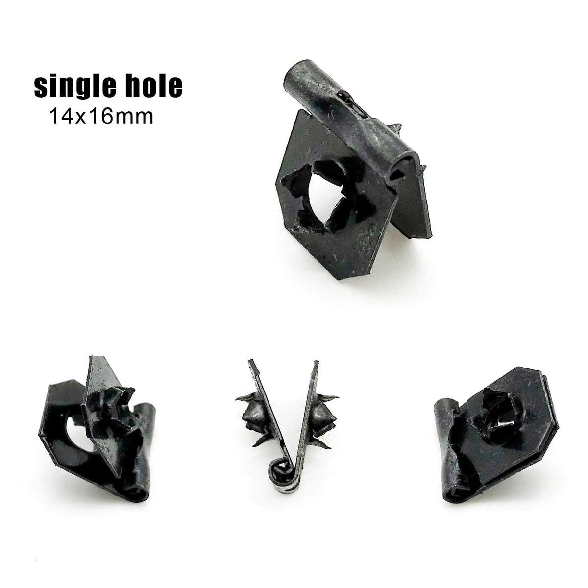 clips fixation panneaux noir clips pragmatiques fonctionnels single double holes