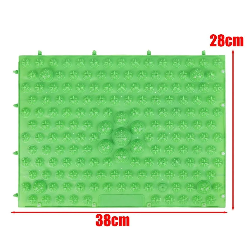 tapis massage points concaves violet vert rose bleu moderne opacité yoga circulation sanguine