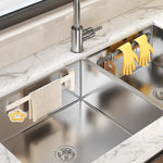 support drainage rotatif mural multifonctionnel porte rouleaux essuie tout film plastique torchons gants moderne