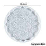 moule silicone floral mandala deco gâteau art deco symétrique cuisine