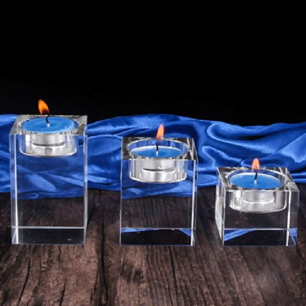 support bougies transparent moderne différents décoration intérieure bougies chauffe plat
