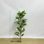 plante artificielle branche ficus verte moderne extérieur intérieur décoration maison jardin exposition sol
