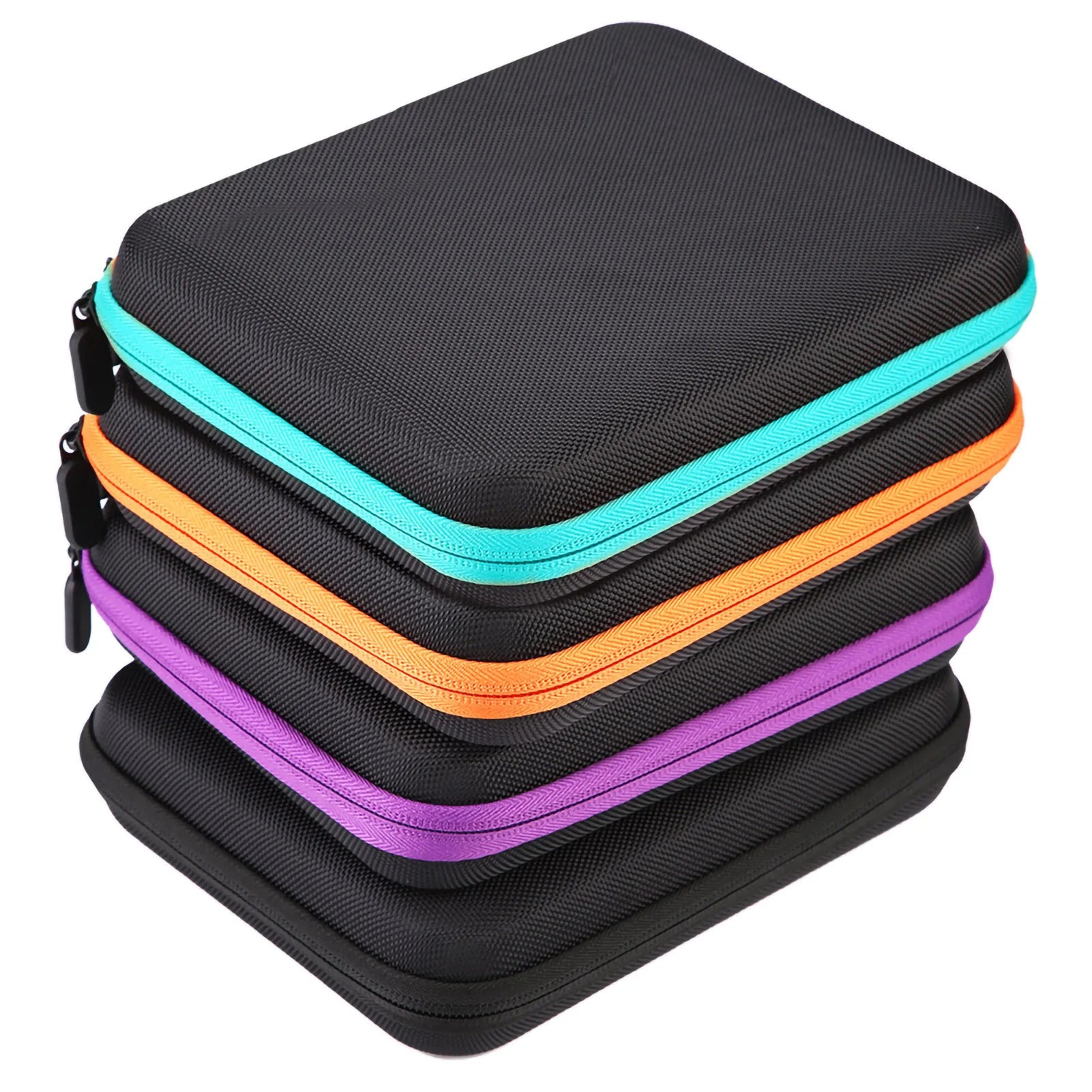 Organisateur huiles essentielles 63 emplacements vue de dessus