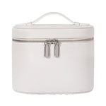 boîte rangement cosmétique cuir marron noir rose blanc moderne minimaliste impermeable poignee amovible