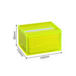 boîte mouchoirs transparente acrylique moderne maison table manger décoration intérieure
