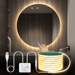 ruban led flexible blanc bleu clair moderne minimaliste adhésif tactile 5v 249 2000 lumens